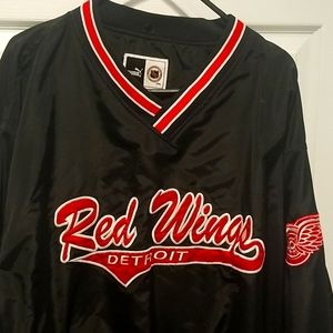 Puma Detroit red wings pullover windbreaker